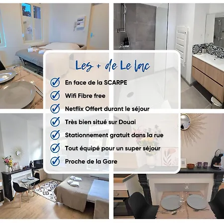 Le - Netflix Wifi Parking Gare - Appartement Douai